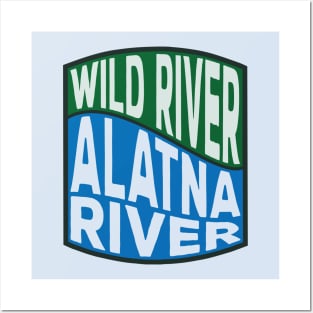 Alatna River Wild River wave Posters and Art